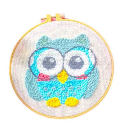 CTY100805 Owl Punch Needle Embroidery Starter Kit