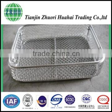 ss316 Disinfecting basket wire mesh deep processing