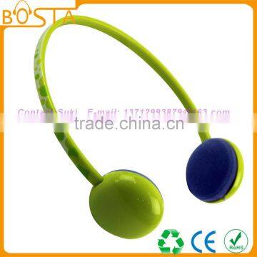 Slim lightweight funny good price colourful noise cancelling headset headphones