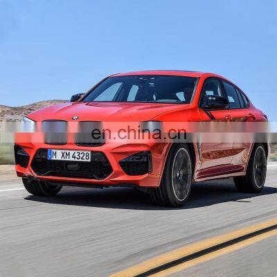 Wholesale Car Parts Auto F98 X4M Bodykit Full Body Kit Set Modified Upgrad M Style Facelift For BMW X4 G02 Grille Bumper