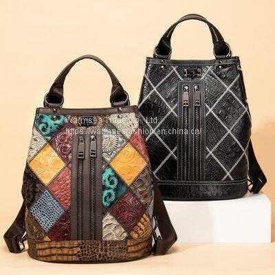 Girls Mini Leather School Bags Backpacks photo-2