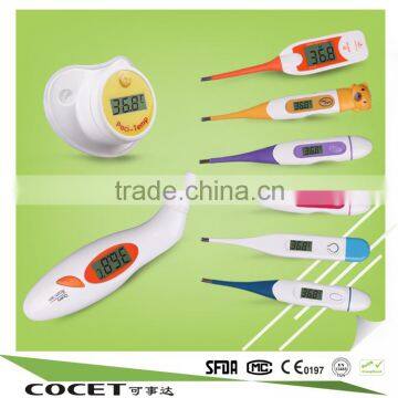 High praise Factory passed ISO,CE,ROHS,BSCI for human and baby clinical digital thermometer