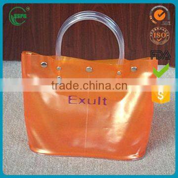 Pvc Packaging Hand Bag With Flexiloop Handle photo-2