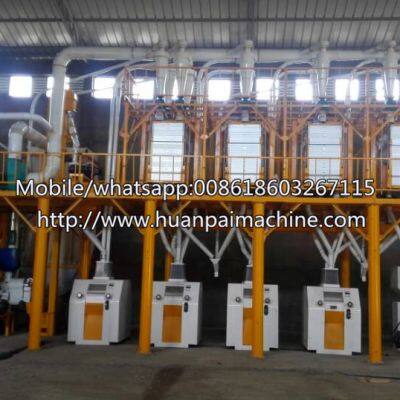 Complete Set Corn Peeling Equipment Maize and Wheat Flour Milling Machine Price With Best Price photo-2