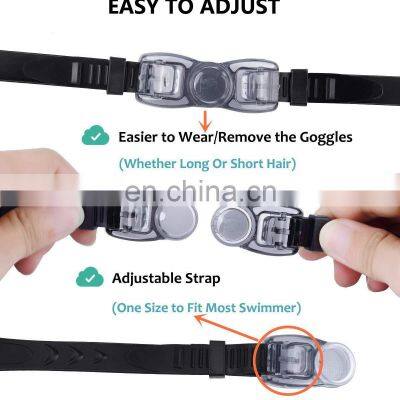 Professional Silicone Swimming Goggles Anti-fog Electroplating UV Swimming Glasses for Men Women Diving Water Sports Eyewear photo-2