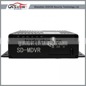 Wholesale 4CH SD Card Mobile DVR , H.264 Bus ,Truck MDVR ,Built-in G-Sensor