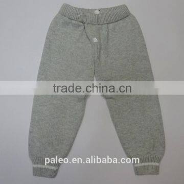 Hot Sale 100% Cotton Knitting Children Sweater Long Trousers for Spring