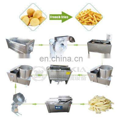 Semi--Automatic PotatoChips Frying Production Line PotatoChip Making Machine With Best Quality