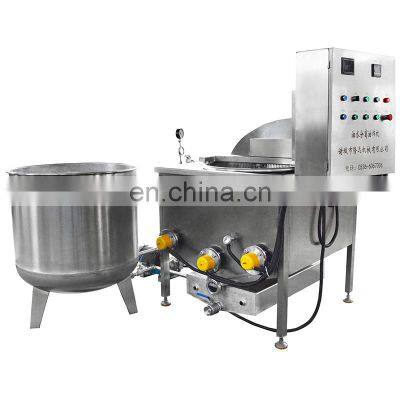 Customized Big Scale Commercial Fryer Machine For Chicken Nugget Breaded Meat Puffed Snacks Shrimp Cracker photo-4