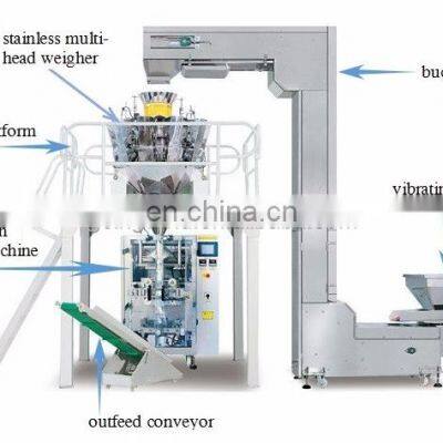 Automatic Food Products Form Fill and Seal Machine Auto Foods Bag Pouch Weighing Bagging Equipment Cheap Price for Sale photo-3