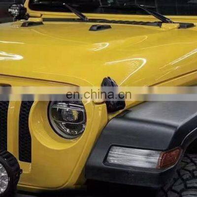 Hood Latch Cover Hood Lock Catch For Jeep Wrangler JL 18+