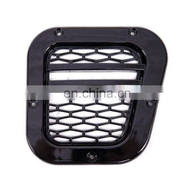 Car Auto Parts Tuning Air Vent Side Vents Grill 1pair Left and Right ABS for Land Rover Defender Parts