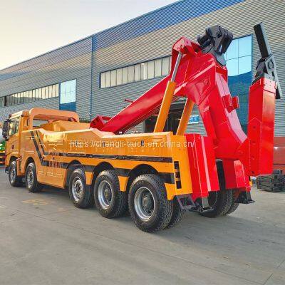 Shacman X3000 10*6 460hp 50ton 60ton Wrecker Truck for Sale photo-3