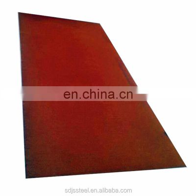 AISI ASTM A588 Corten A SPA-H Q235NH Q355NH S235J0W S355J0WP S355J2WP Weathering steel plate/sheet/coil Price for decoration