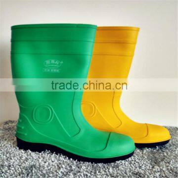 Hot Sale Oil Resistance PVC Steel Toe Mining Safety Boots photo-6
