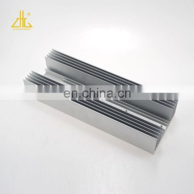 ZHONGLIAN Brand Heat Sink Aluminium For Power Amplifiers Extrusion Aluminum