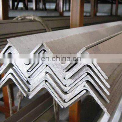 Factory Direct Sale 201 304L 321 Stainless Steel Equal Angle Bar