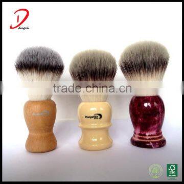 Synthetic Hair Customized Handle Shaving Brushes,private Label Resin and Metal Shaving Brushes photo-2