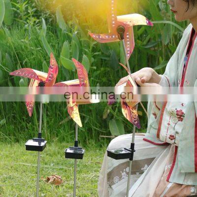 New Waterproof Night Light Stake Solar LED Lawn Kite Solar Lawn Lamp Outdoor Decorative Spot Lighting