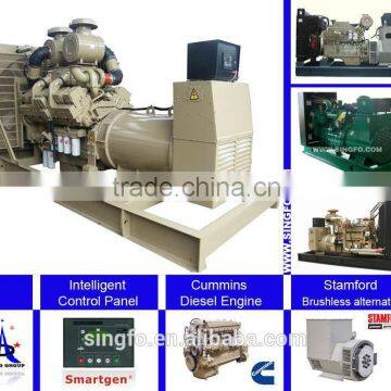 ISO14001 155KW Magnetic Open Type Diesel Power Generator With CE Certification and Global Warranty for Sale photo-1
