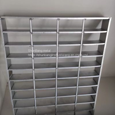 Galvanized steel grating power plant stair step plate equipment platform grating plate heavy pressure welded steel grating manufacturer