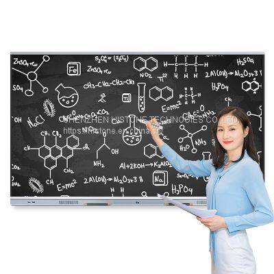 Android 11 4K IFP 40Points 75Inch Interactive Touch Display All-in-one Interactive Flat Panel for School and Office photo-2