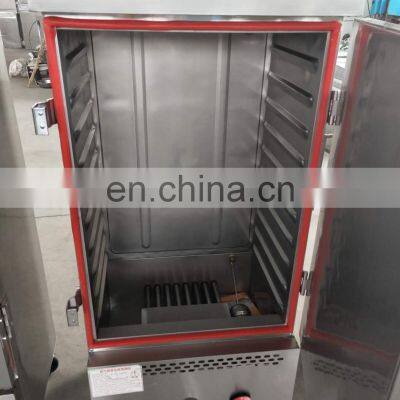 Professional 12 Trays Commercia Gas l Rice Steamer,rice Steaming Cart,corn Steamer Cart photo-4