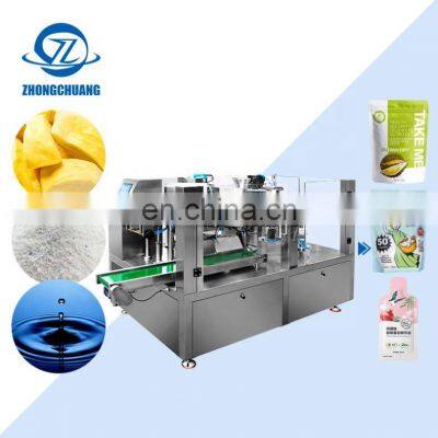 Protein Feed Packing Filling And Machines Suger 100G-1Kg Liquid Sachet Juce Pouch Packaging Machine