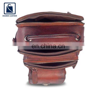 Hot Selling of Men Use Excellent Quality Leather Messenger Bag for Universal Buyers photo-3