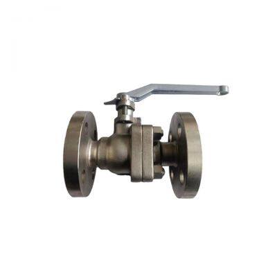 Titanium Alloy Flange Ball Valve TA1Q41H Soft and Hard Seal Strong Corrosion Resistant Acid Chlorine TA2 Hastelloy Valve photo-2