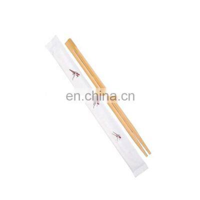 Disposable Chinese Natural Wooden Bamboo Twins Chopsticks With Single Wrapped