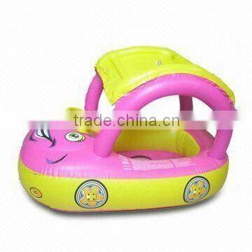 pvc inflatable baby car seat for baby