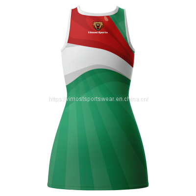 Full Sublimated Netball Dress of Good Quality photo-2