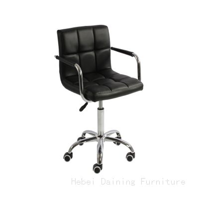 Leather Swivel Arm Office Chair DC-U60AF