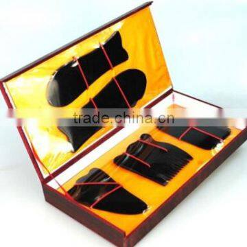 Ox-horn Gua Sha board set with 5pcs