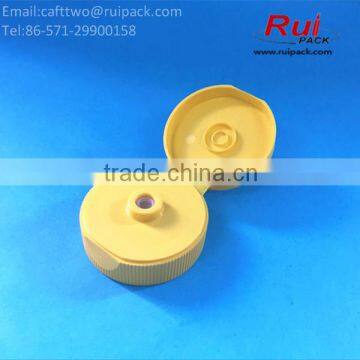 38/400 Food Grade Flip Top Cap With Silicone Valve, 38mm Plastic Flip Top Cap for Good Closures With Liner photo-4