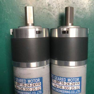 DC Motor TE-38F16-24-24YR, 24В, диаметр 38 мм