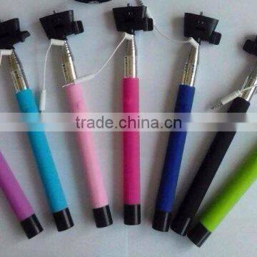 Fashion Colorful Wired Selfie Stick Monopod With Cable for Smartphone Supplier's Choice photo-6