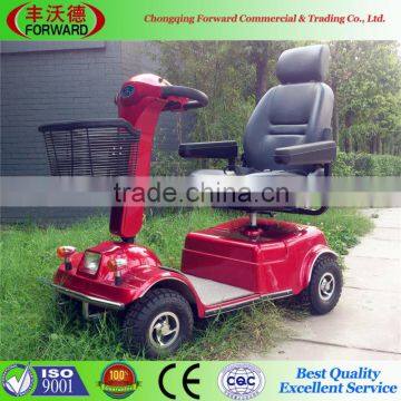 Chinese red Four Wheelchair new mobility scooter