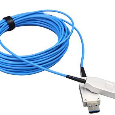 OEM Factory Wholesale Pure Fiber USB3 Active Optical Cable-AM to AM-5Gbps-100m