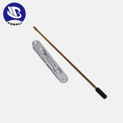 Door and Window Hardware Zinc Alloy Flush Bolt Flush Lock Aluminium Sliding Door Flush Bolt photo-2