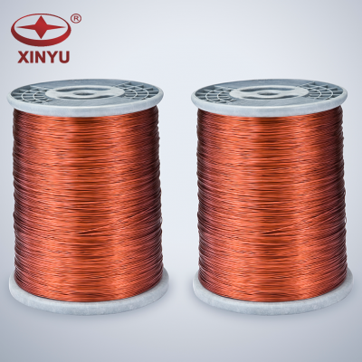 Промышленный автомобильный силовой эмалированный алюминиевый магнитный провод 18-28 AWG класса 220°C для трансформаторов и двигателей photo-4