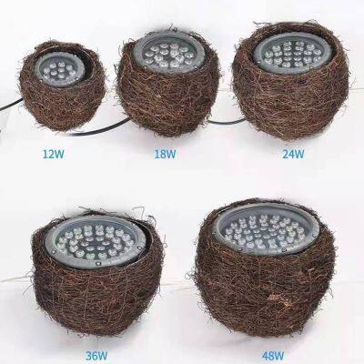 Seven - Colored Bird's Nest Lights for Roads and Trees, 72w High - Power Rgbw Colored Bird's Nest Floodlights photo-4