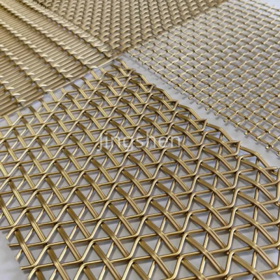 Pre-Crimped Stainless Steel Wire Woven Mesh for Interior Decor Plain Weave ISO9001 Certified Customizable Sizes Welding photo-3
