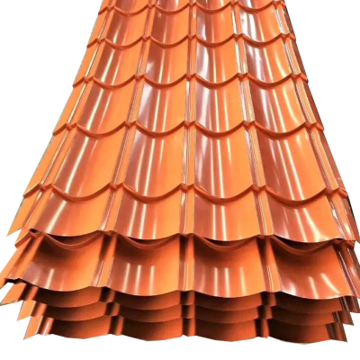 Roof/ Exterior Wall Materials Galvanized Sheet Metal Corrugated of PPGI Steel