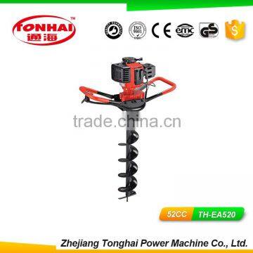 52cc Gasoilne Drilling Tools TH-EA520 earth auger with CE