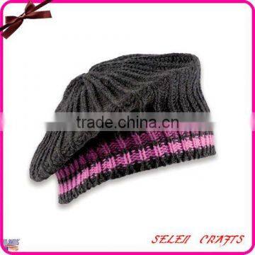 Fashion Lady's Crochet Beret Hat