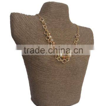 Promotion jewlery necklace bust display A-12