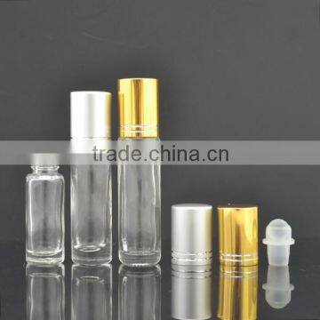 online shopping 10ml clear lip balm containers roll on glass bottles