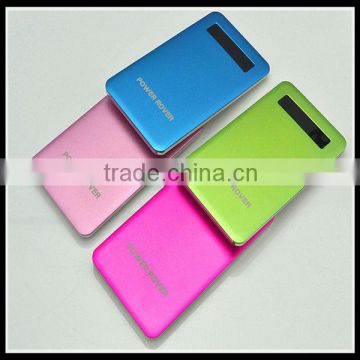 latest design super slim mobile power bank protable power bank 20000mAh